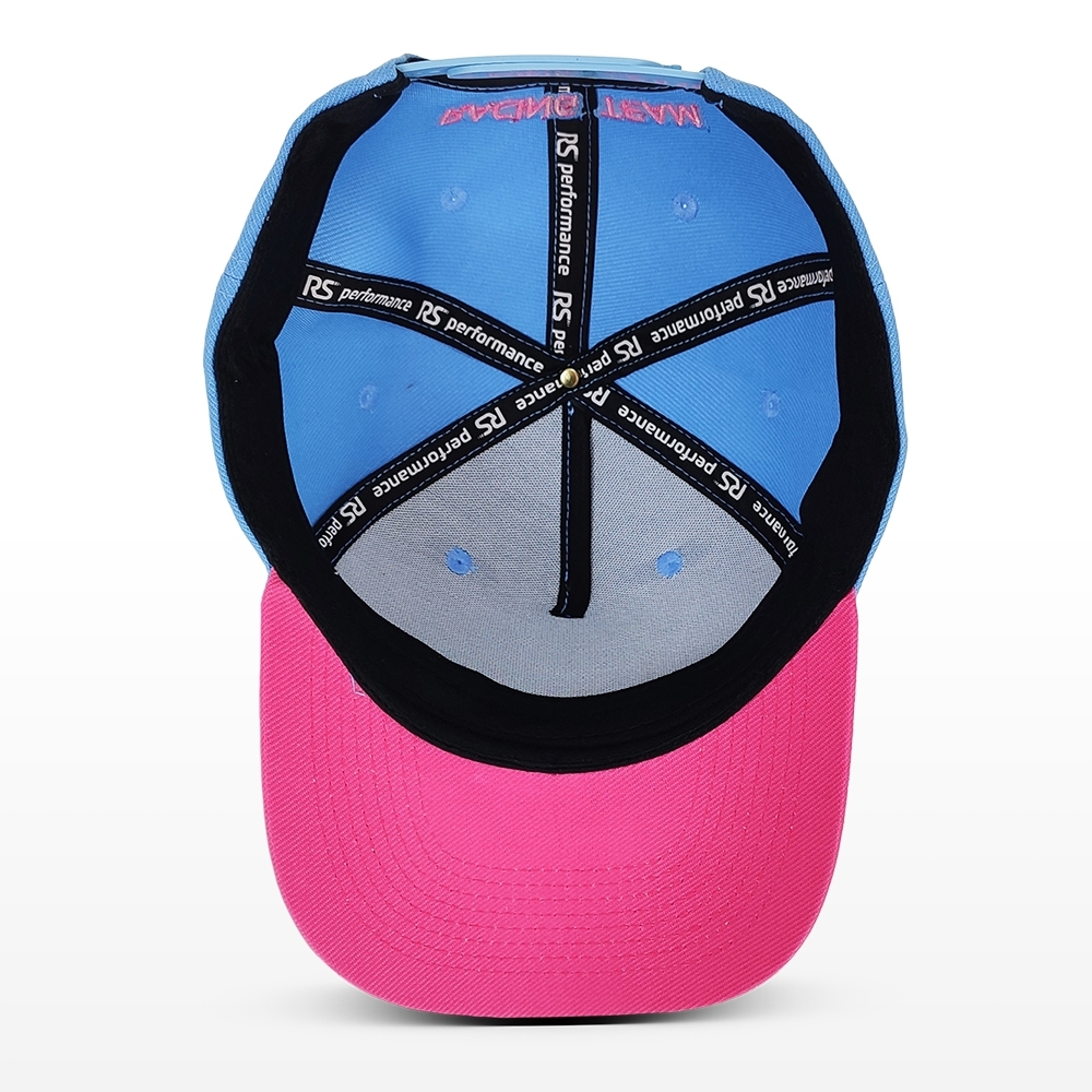 Boné Rs Performance Azul Celeste Aba Curva Trucker
