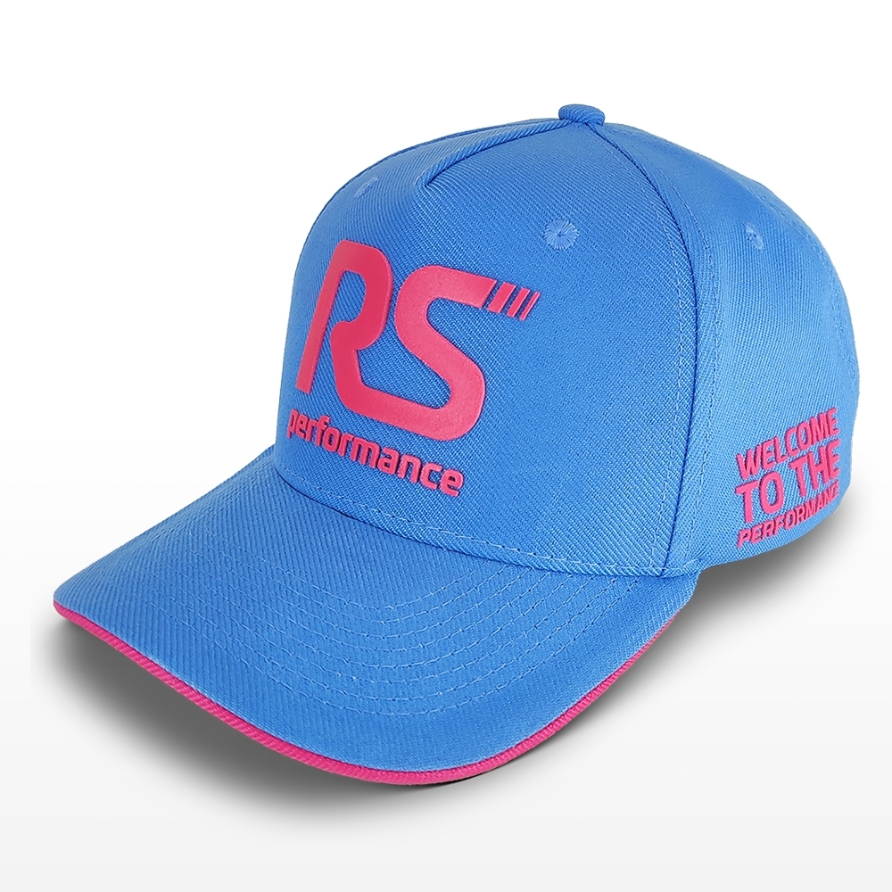 Boné Rs Performance Azul Celeste Aba Curva Trucker