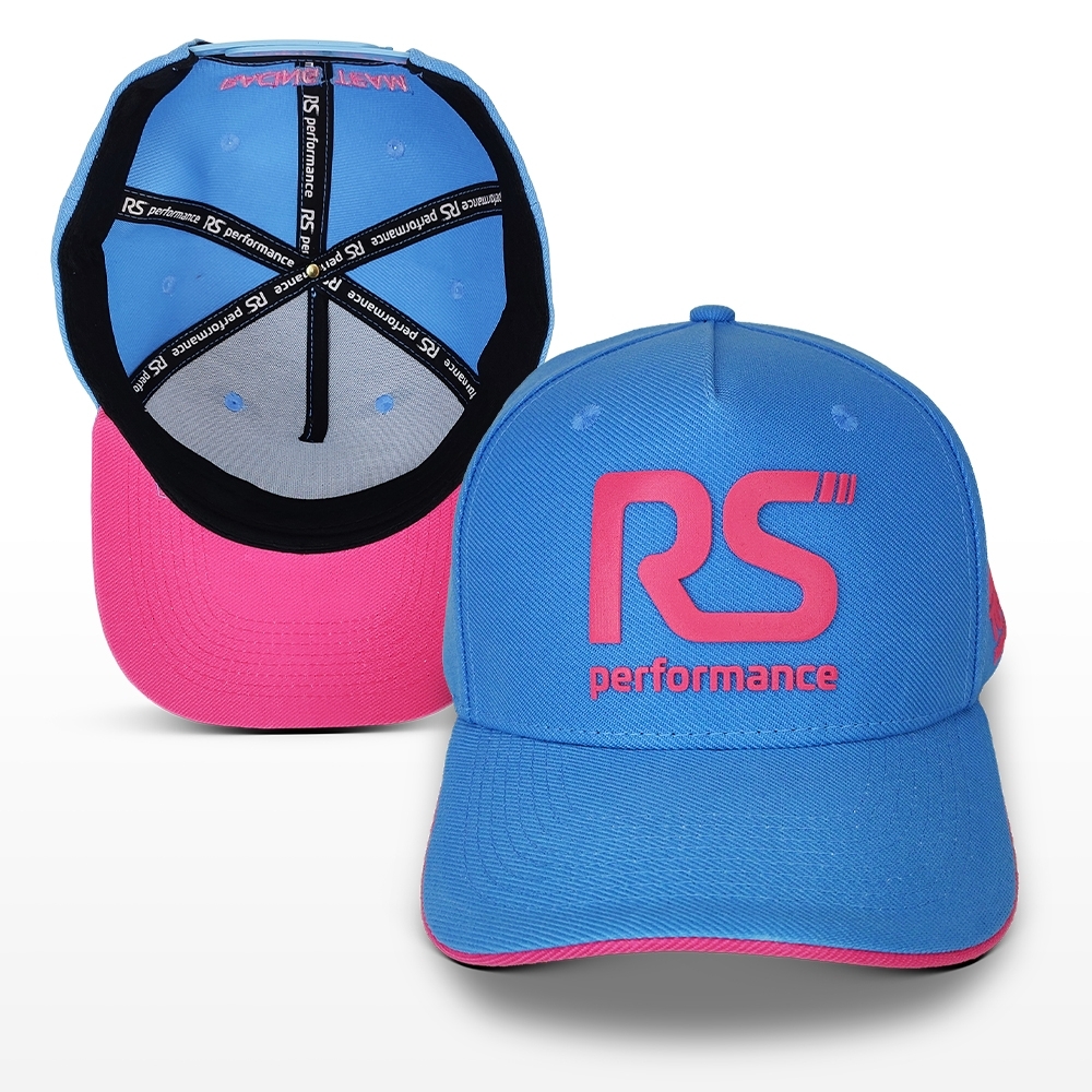 Boné Rs Performance Azul Celeste Aba Curva Trucker