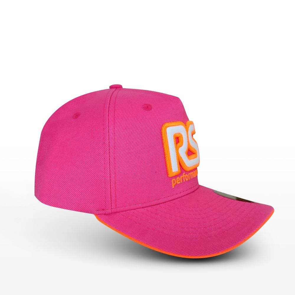 Boné Rs Performance Pink Laranja Americano B-510