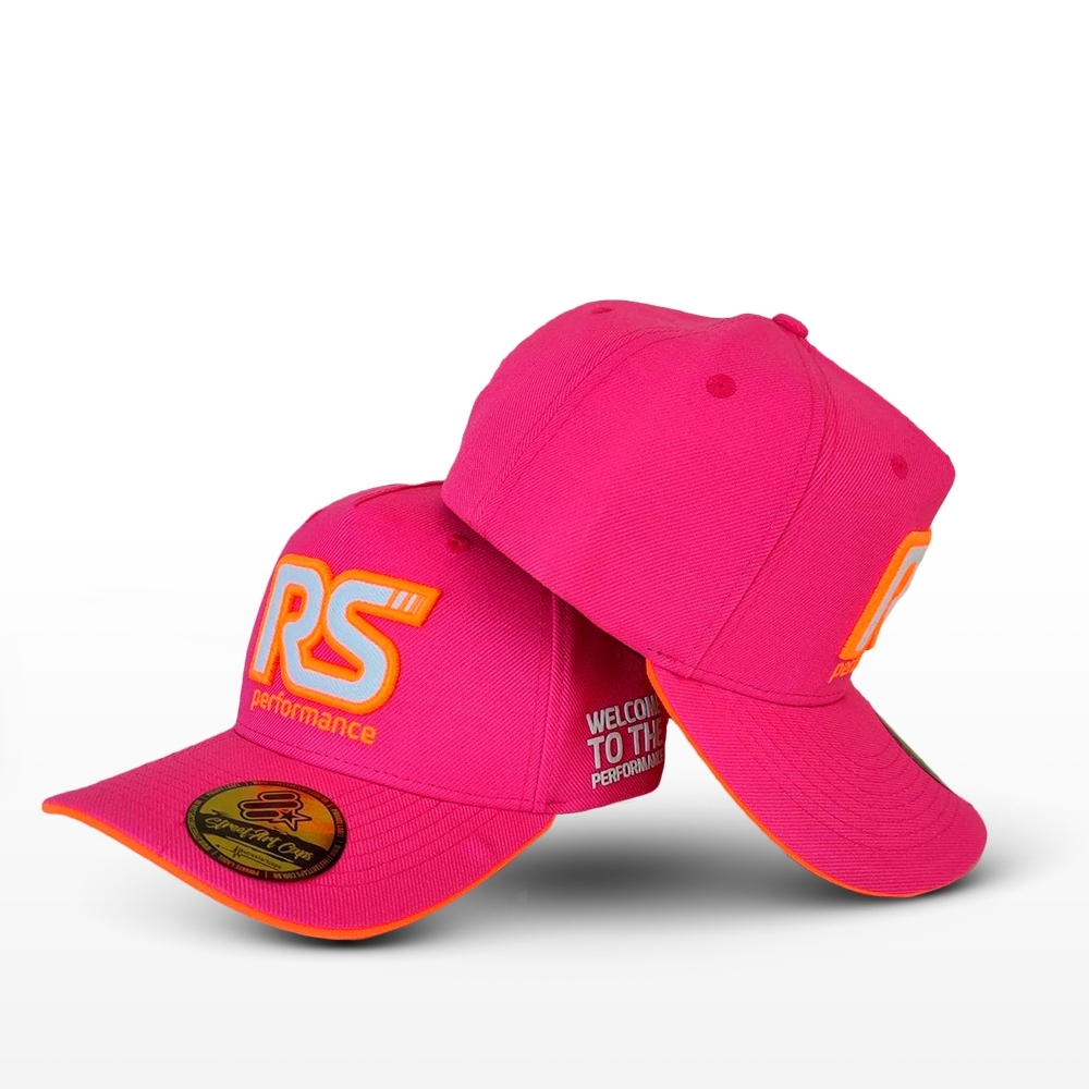 Boné Rs Performance Pink Laranja Americano B-510
