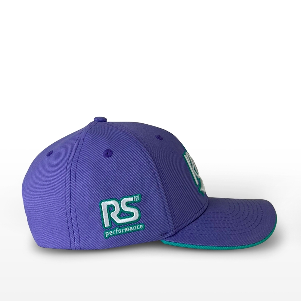 Boné Rs Performance Lilás Verde 6 Gomos Aba Curva
