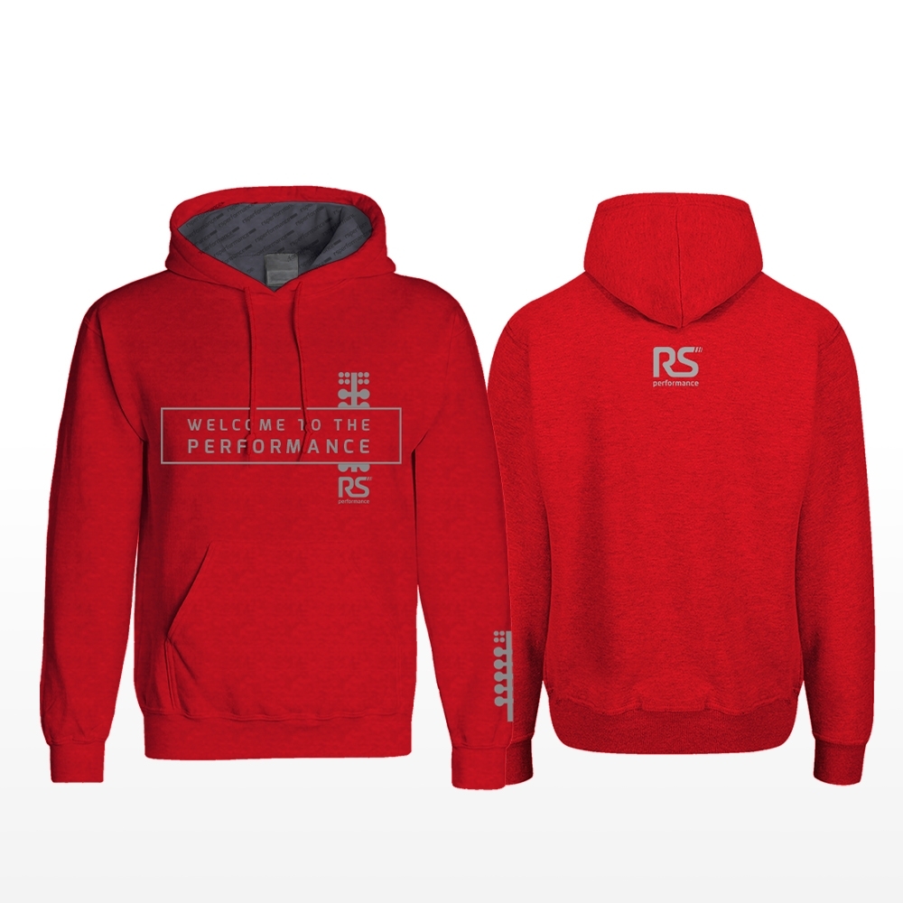 Moletom Rs Performance Vermelho Sinaleira Pinheirinho