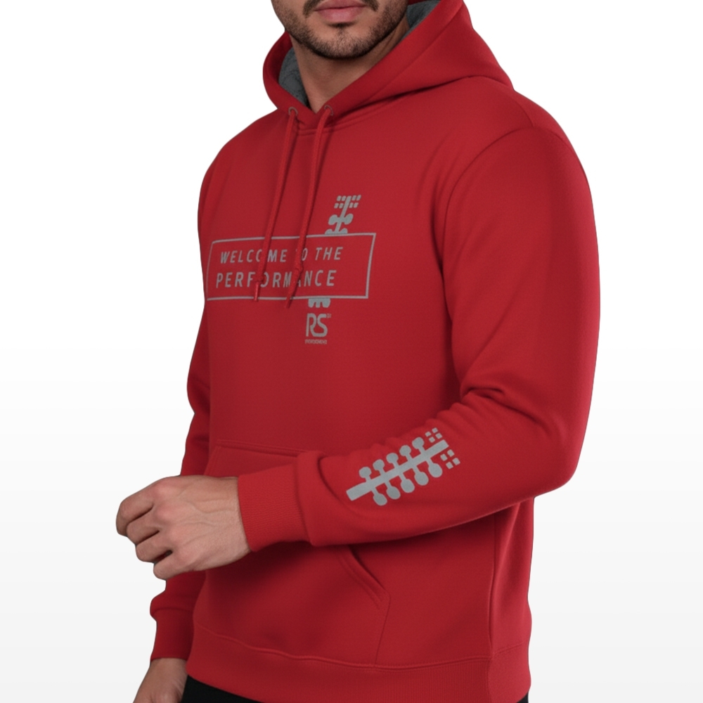 Moletom Rs Performance Vermelho Sinaleira Pinheirinho