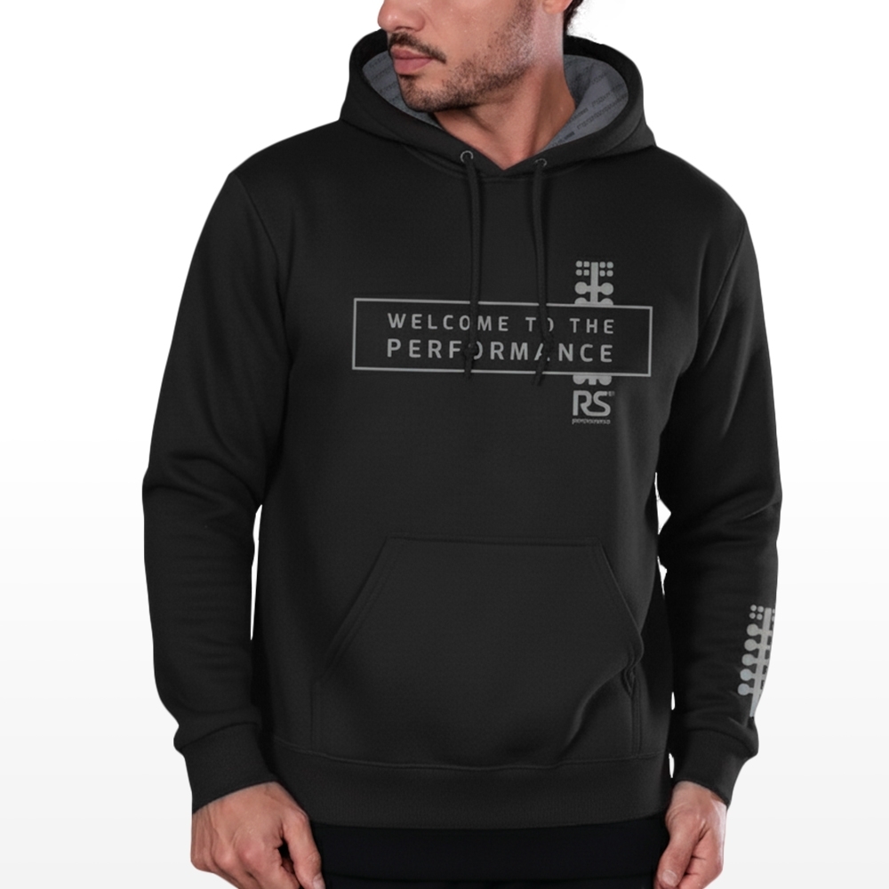 Moletom Rs Performance Preto Sinaleira Pinheirinho