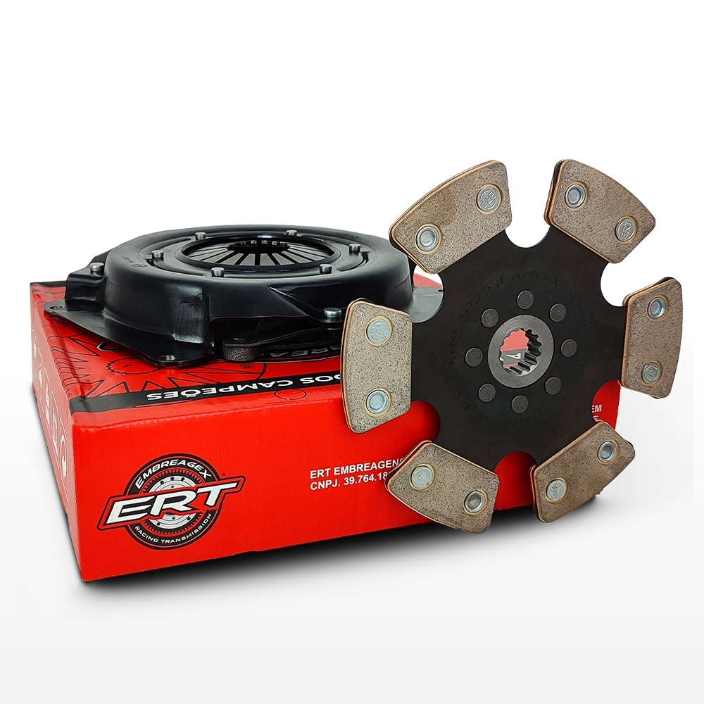 Embreagem Monodisco 6 Pastilhas GM OHC Chevette Até 400cv