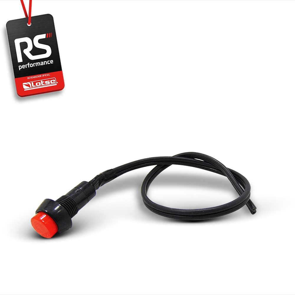 MANOPLA COMPETITION - PRETO C/ BOTAO(ROSCA M12 PADRAO VW)