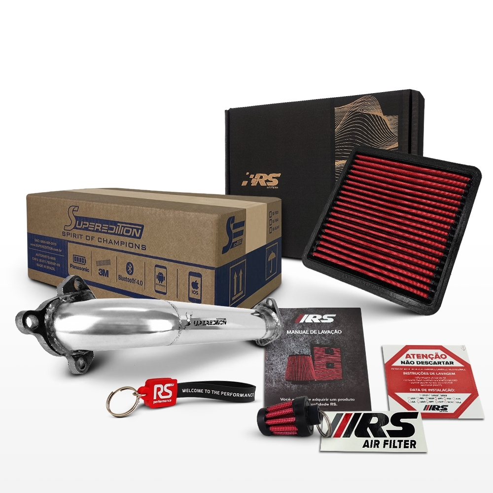 Kit Stage 2 RS Downpipe Filtro L200 Triton Dakar 3.2 180cv