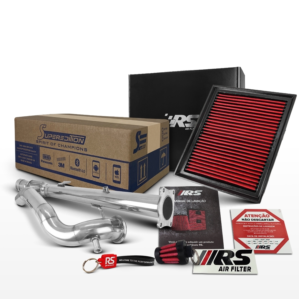 Kit Stage 2 RS Downpipe + Filtro Amarok V6 3.0T 225cv