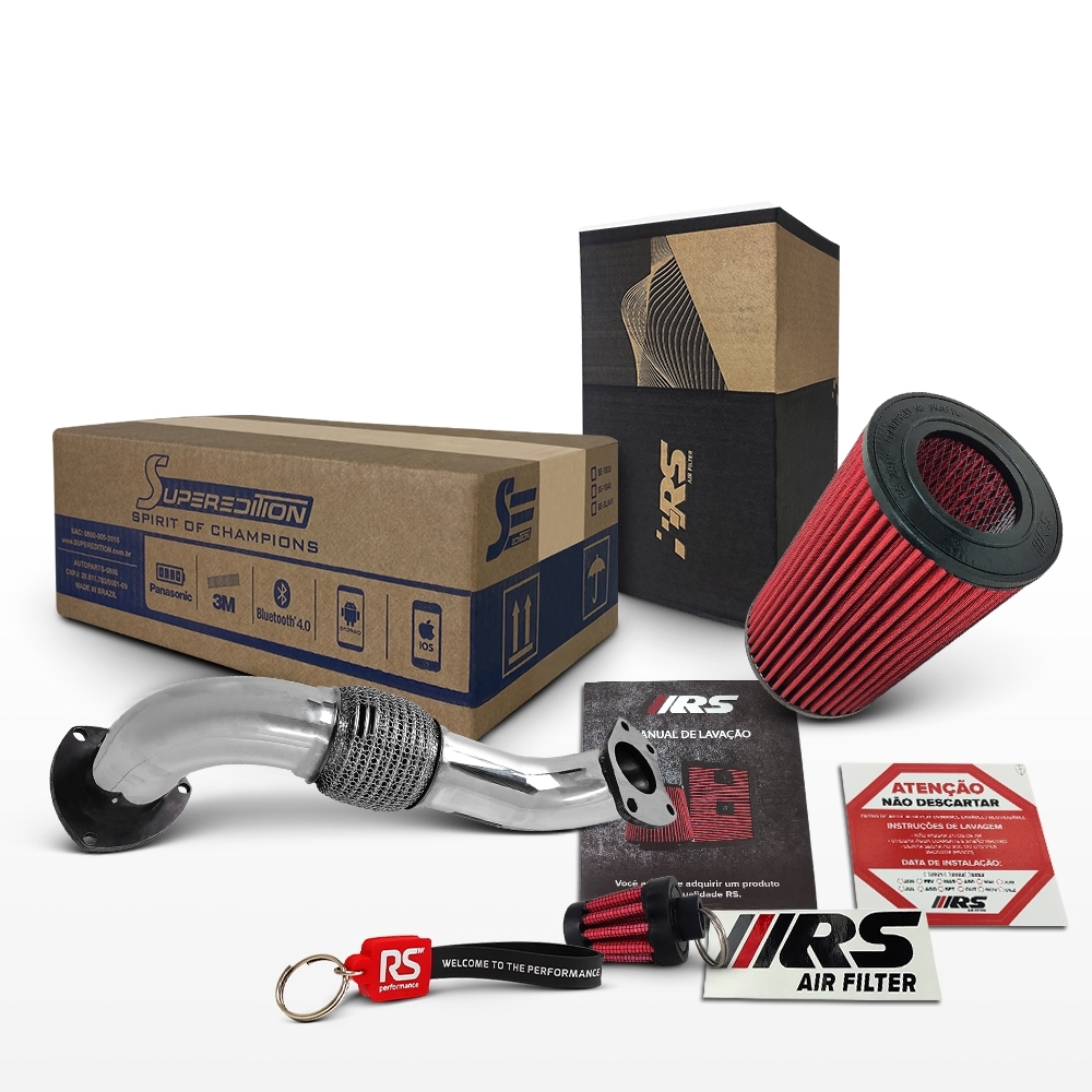 Kit Stage 2 RS Downpipe + Filtro GM S10 2.8T 200cv 2012-19