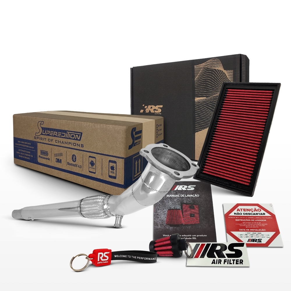 Kit Stage 2 RS Downpipe + Filtro Audi A3 1.8T 180cv 1999-03