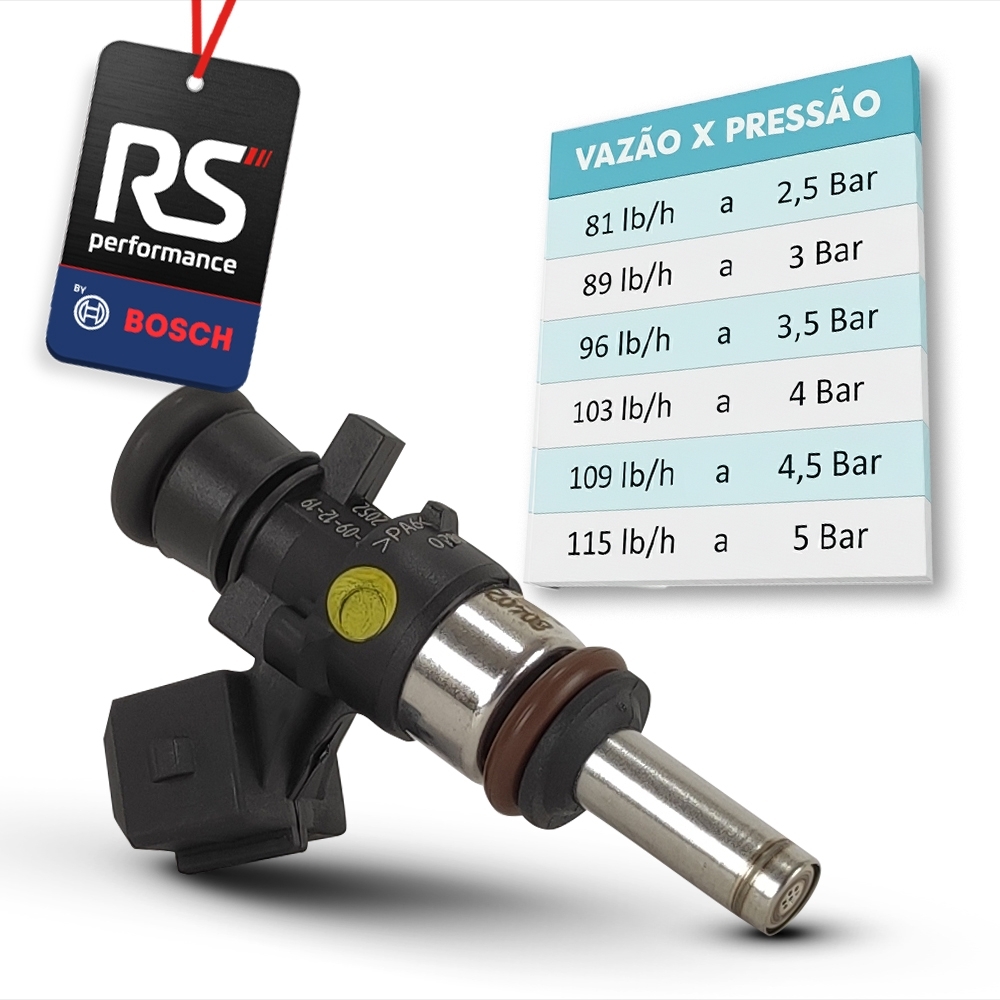 Kit De 6 Bicos Injetores 108 Lbs/h 280 158 040 + Conectores