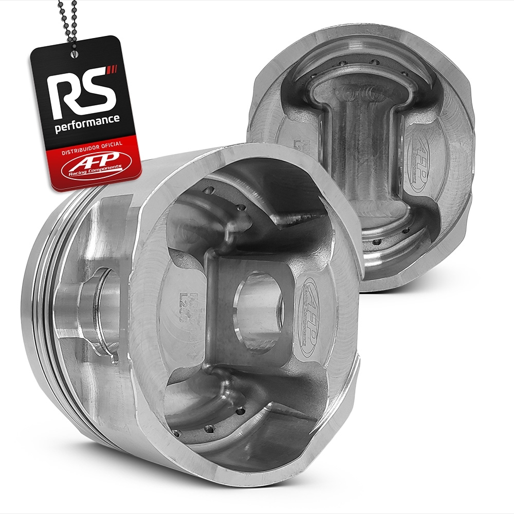Kit 4 Pistão Renault Sandero RS 2.0T 16V Côncavo C/ Cavas