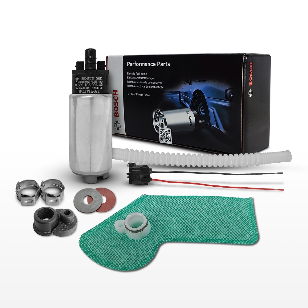 BOMBA DE COMBUSTIVEL PERFORMANCE BOSCH FP EVO 38 - VAZÃO DE 360 LPH