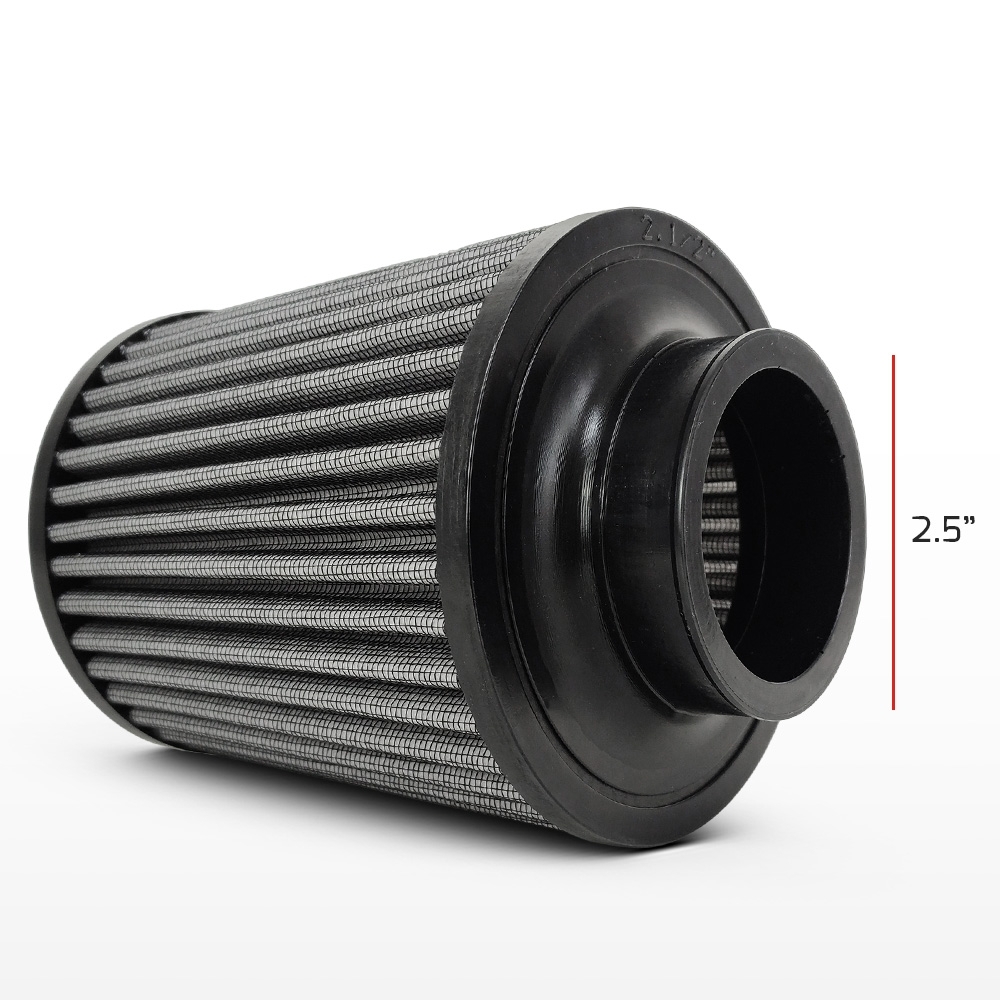 Filtro De Ar Conico Fueltech Street Duplo Fluxo 2,5Pol 140mm