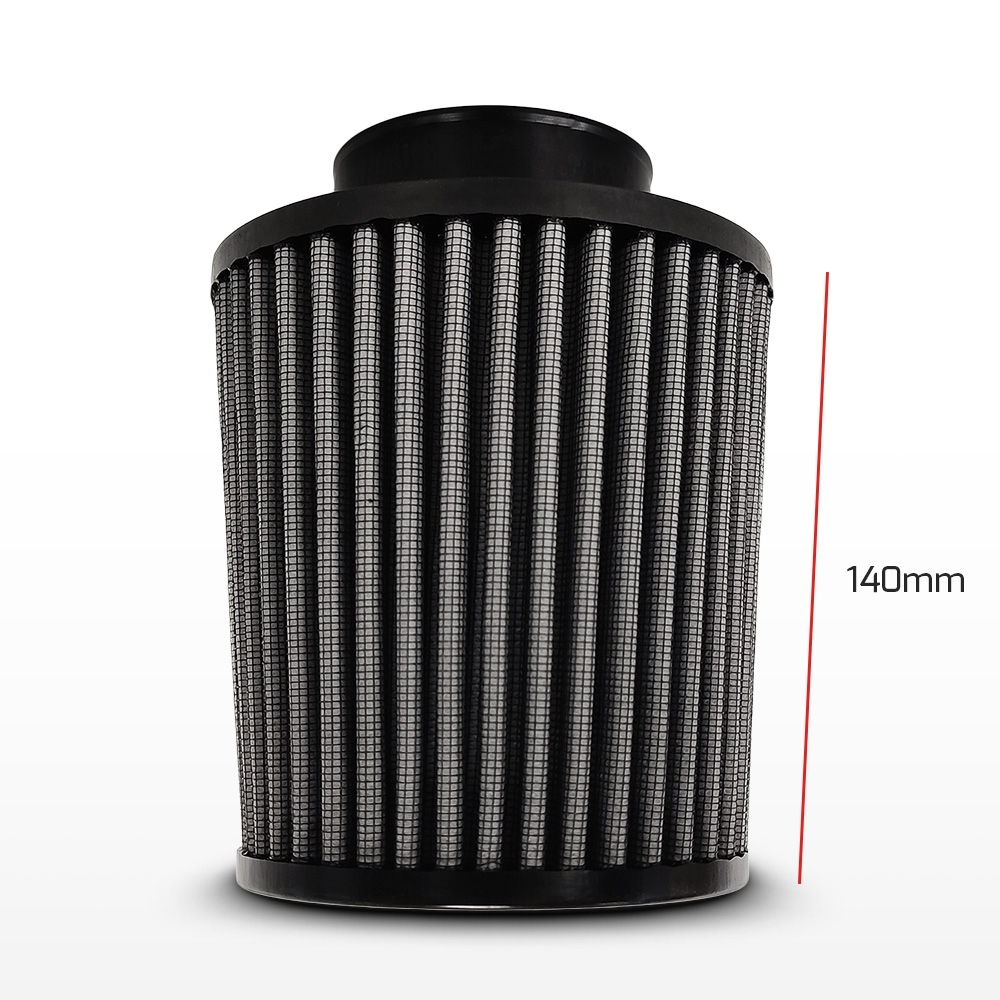 Filtro De Ar Conico Fueltech Street Duplo Fluxo 2,5Pol 140mm