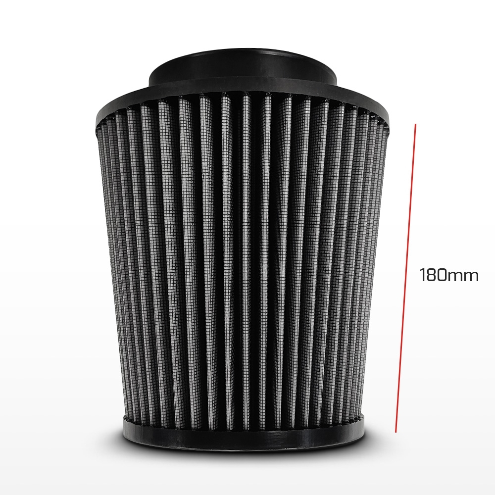 Filtro De Ar Duplo Fluxo Fueltech Street  4Pol E 180mm