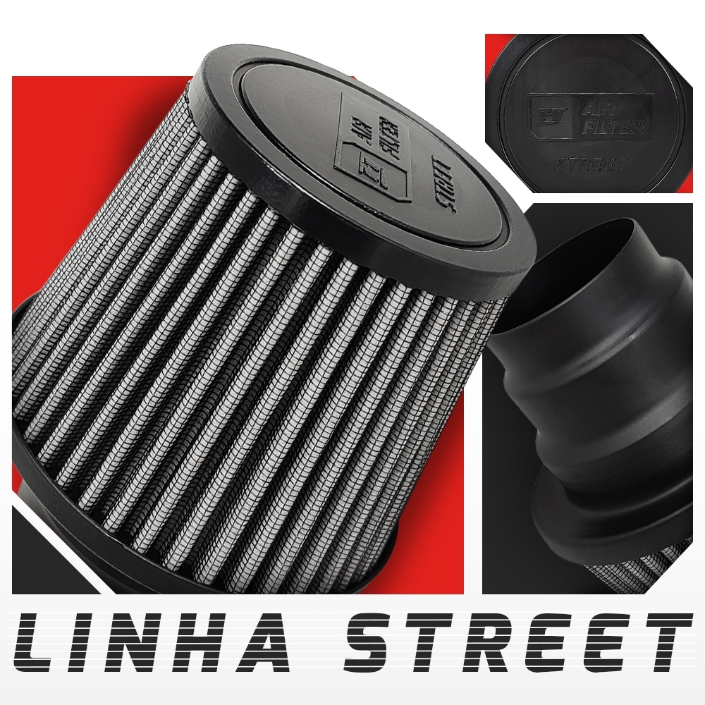 Filtro De Ar Conico Fueltech Street Multi Mono Fluxo 100mm
