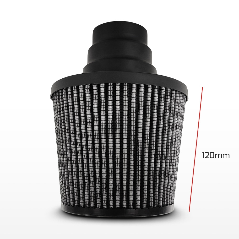 Filtro De Ar Conico Fueltech Street Multi Duplo Fluxo 120mm
