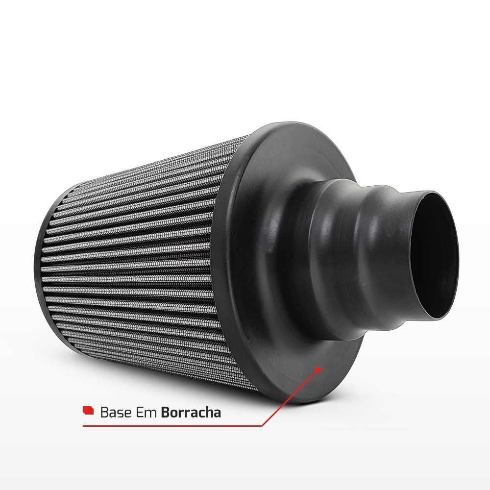 Filtro De Ar Conico Fueltech Street Multi Duplo Fluxo 150mm