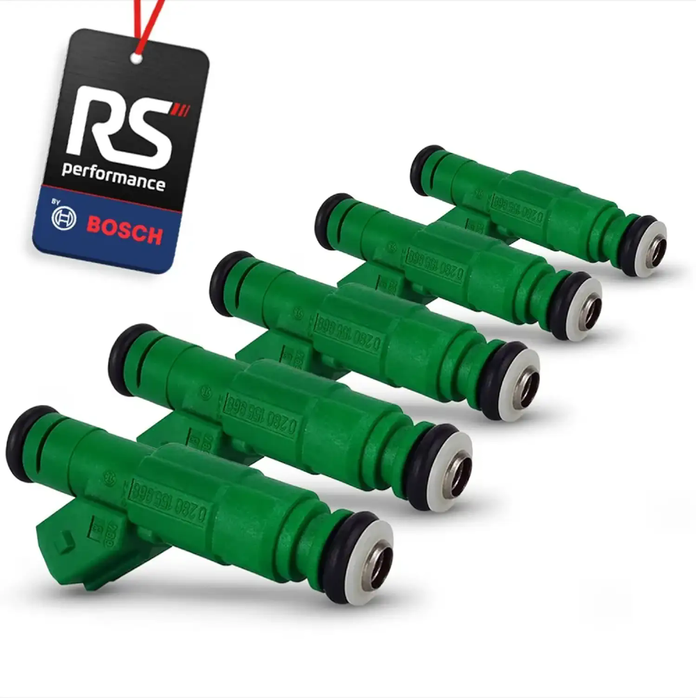 5 Bicos Injetor 42 Lbs/h Volvo 0280155968 + Conectores