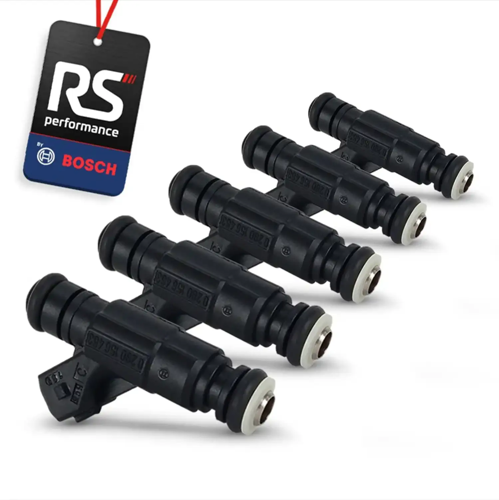 Kit 5 Bicos Injetores De 65 Lbs/h 0280156453 + Conectores