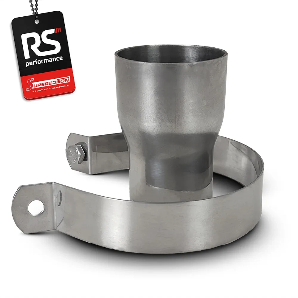 Abafador Esportivo Em Inox De 2,5 X 4 Polegadas - Ponta Reta