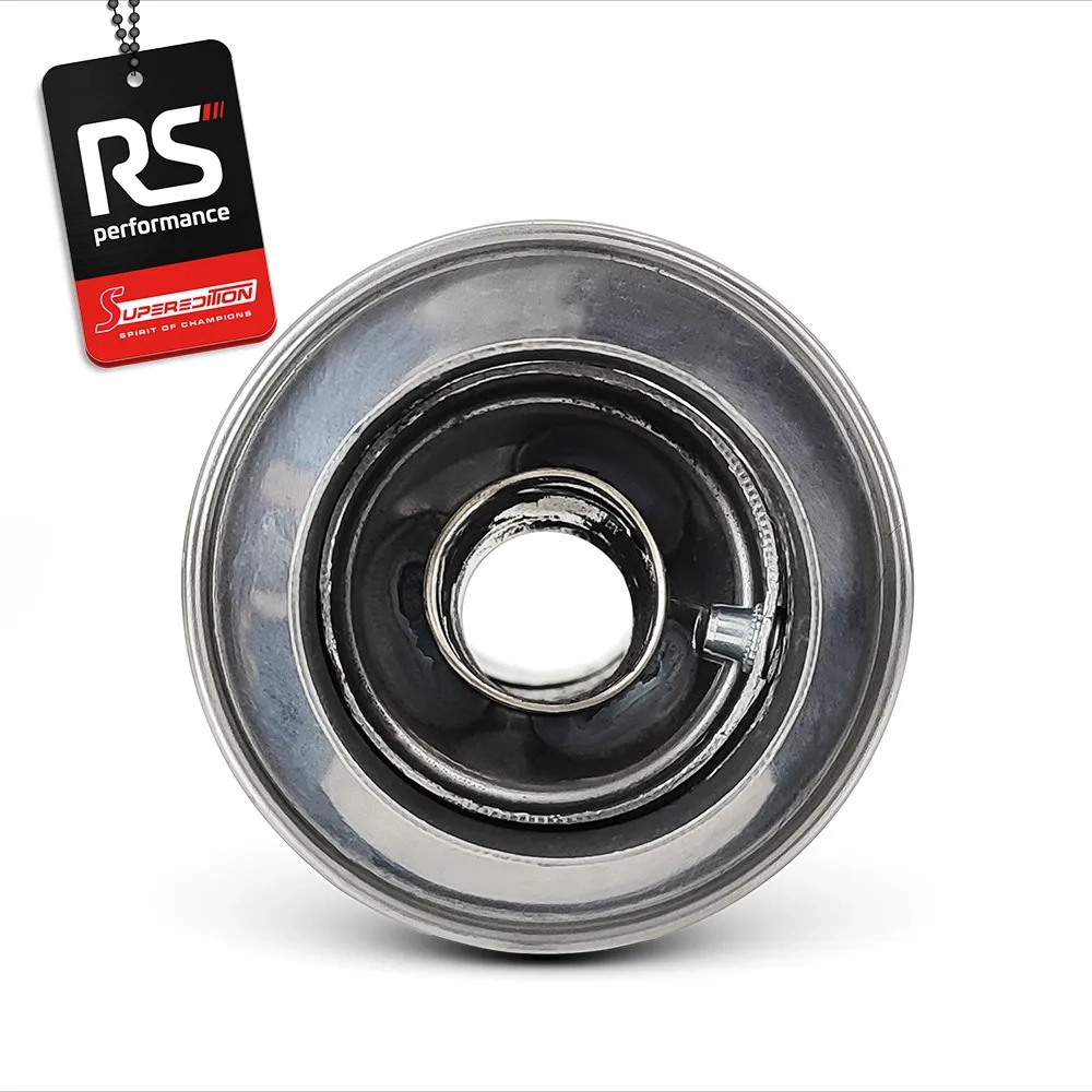 Abafador Esportivo Em Inox De 2,5 X 4 Polegadas - Ponta Reta