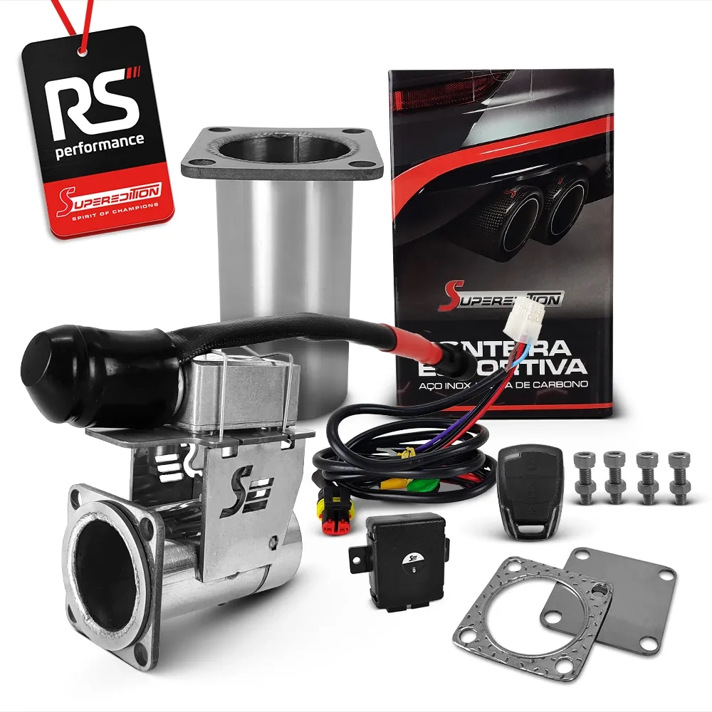 Kit Difusor De Escapamento Universal Slim 1,5 Polegadas Para Moto