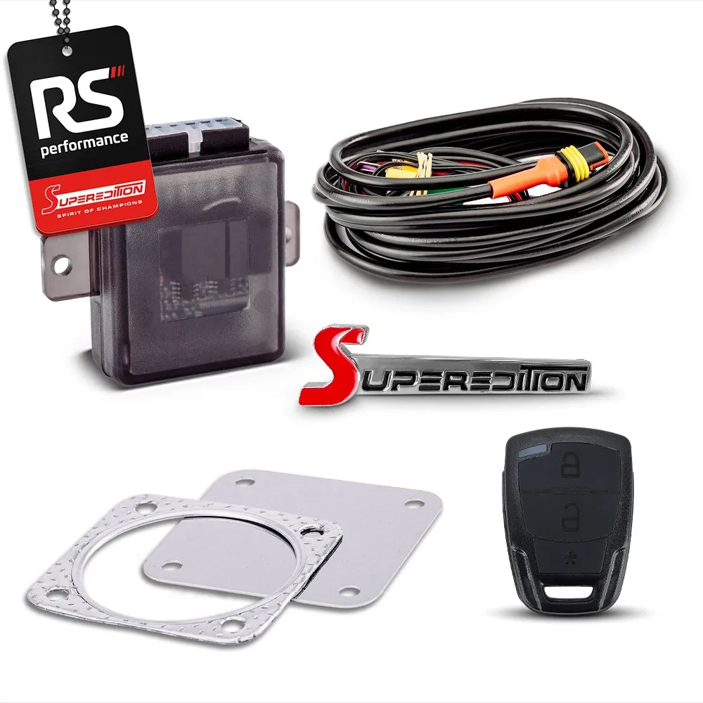 Kit Simples Difusor de Escapamento Slim Premium 2,0" Sem Bluetooth