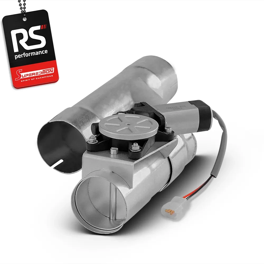 Kit Simples Difusor de Escapamento Aço Carbono 2,0" Com Eletronica Sem Bluetooth