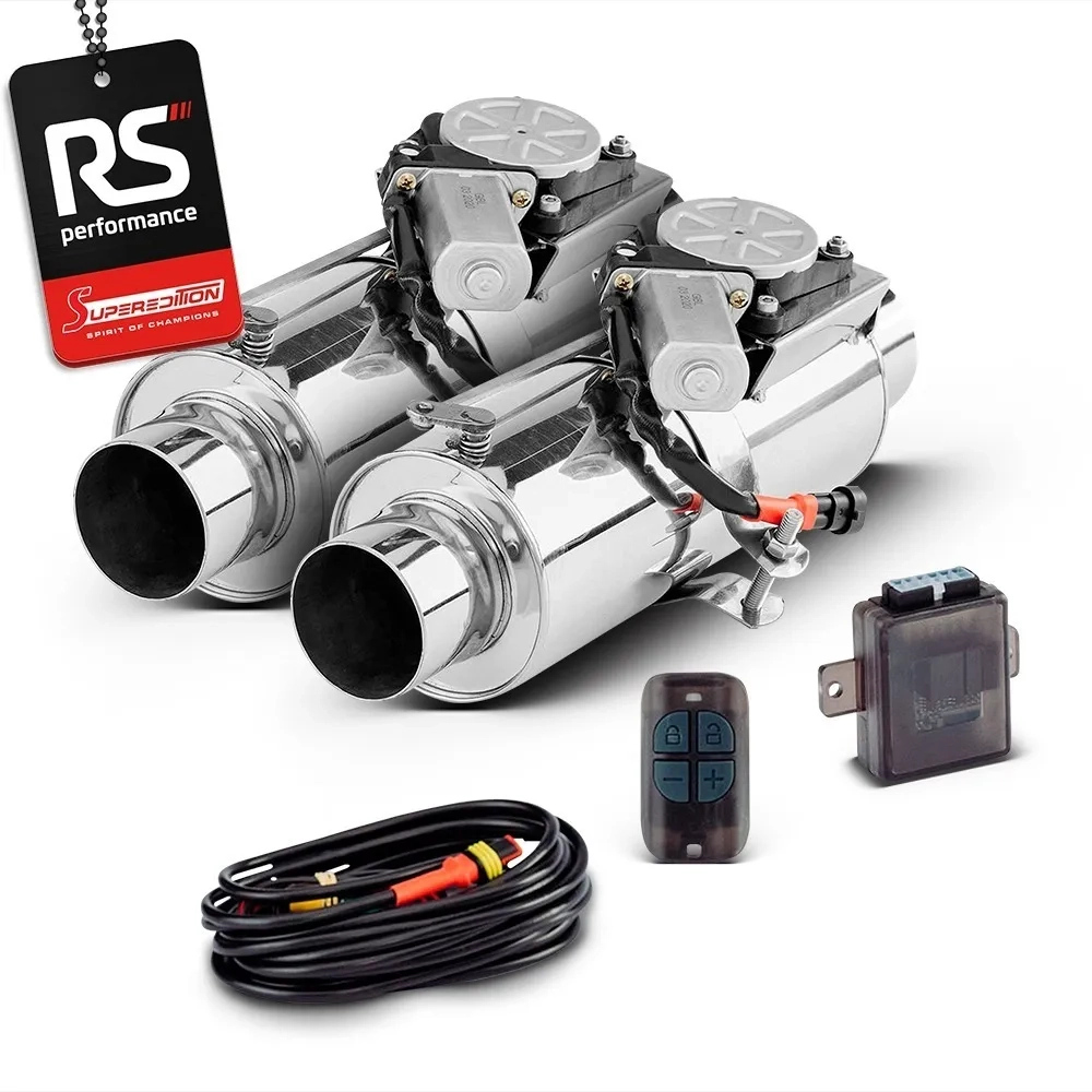 Kit Duplo Abafador Esportivo Reto 2,5" Sem Bluetooth