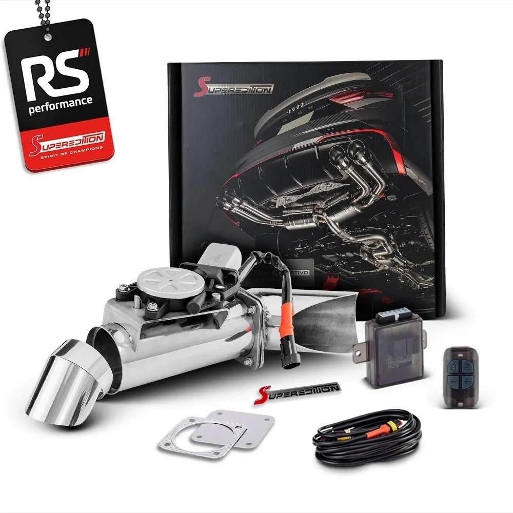 Kit Simples Difusor de Escapamento Slim Premium 3,0" Sem Bluetooth