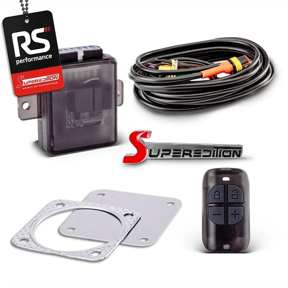 Kit Duplo Difusor de Escapamento Slim Premium 3,0" Sem Bluetooth