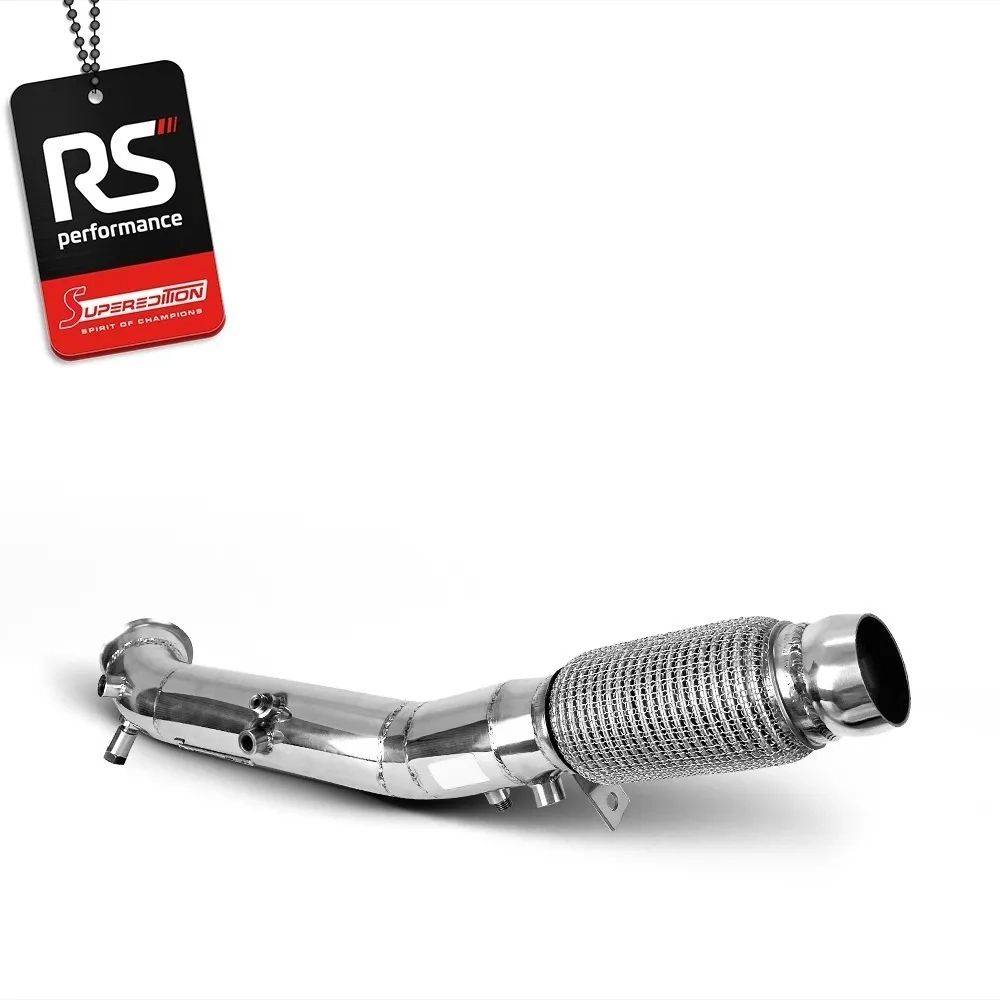 Downpipe em Inox 304 para Motor VW Amarok 2.0T 180cv