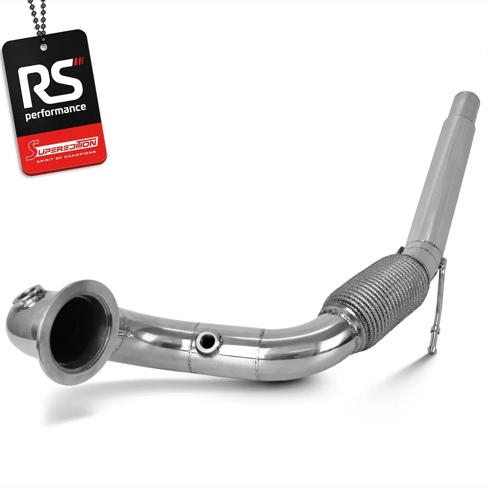 Downpipe 2,5 Polegadas Em Inox Para Veículos Tsi 1.4t 150cv 2019 Em Diante
