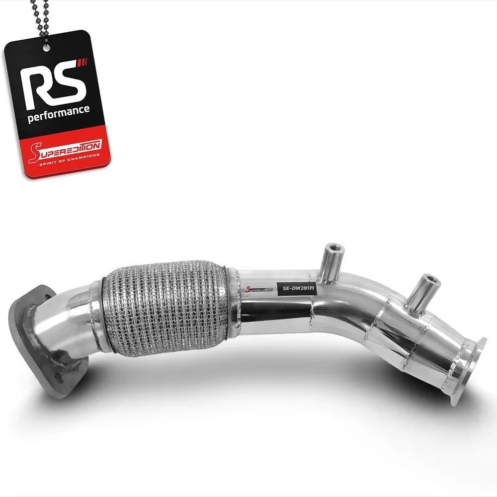 Downpipe Superedition Em Inox Para Toyota Hilux 2.8t 171cv