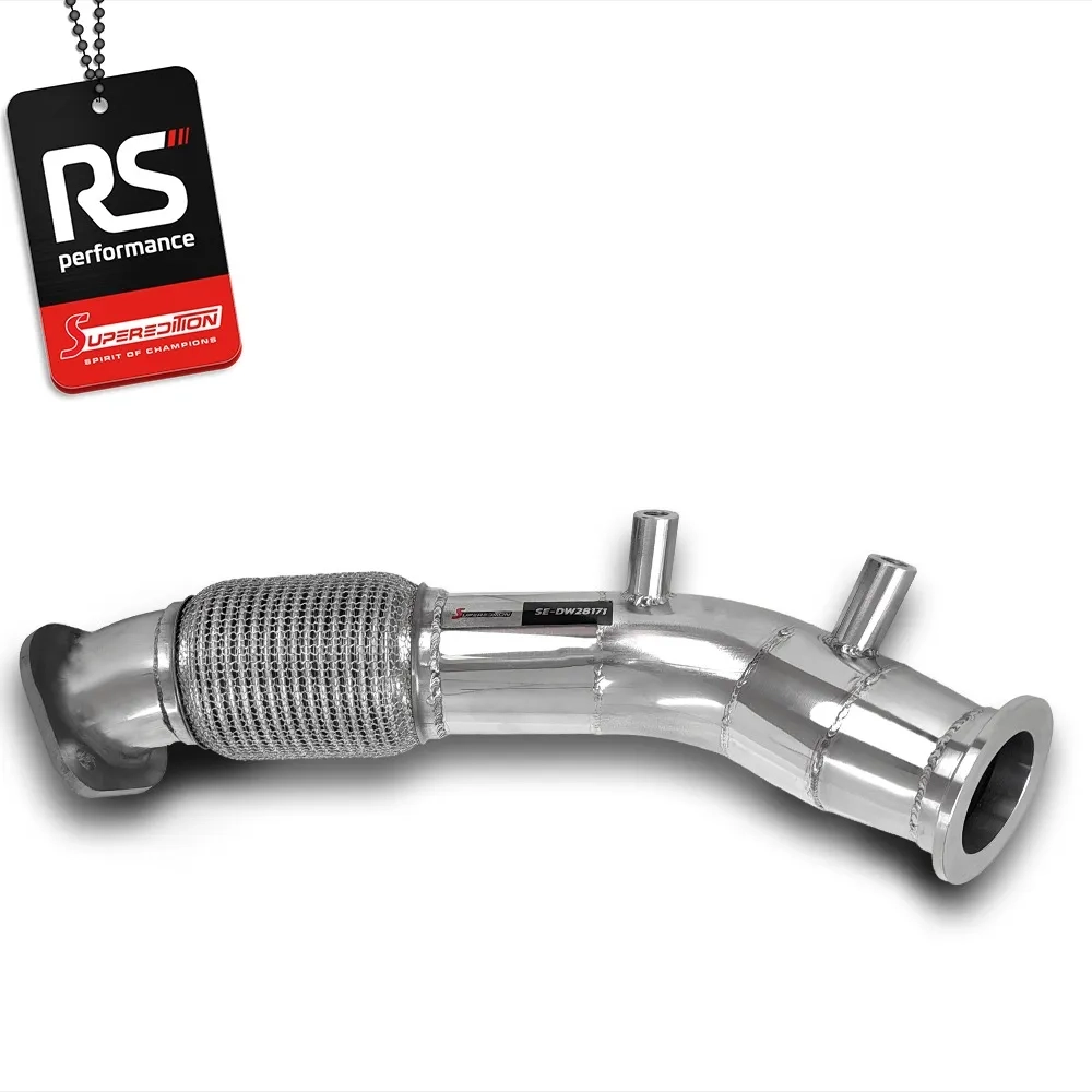 Downpipe Superedition Em Inox Para Toyota Hilux 2.8t 171cv
