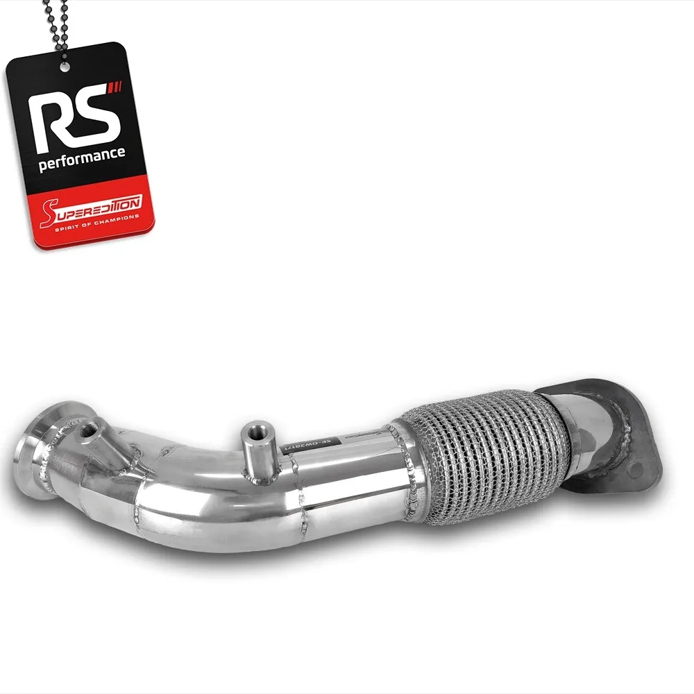 Downpipe Superedition Em Inox Para Toyota Hilux 2.8t 171cv