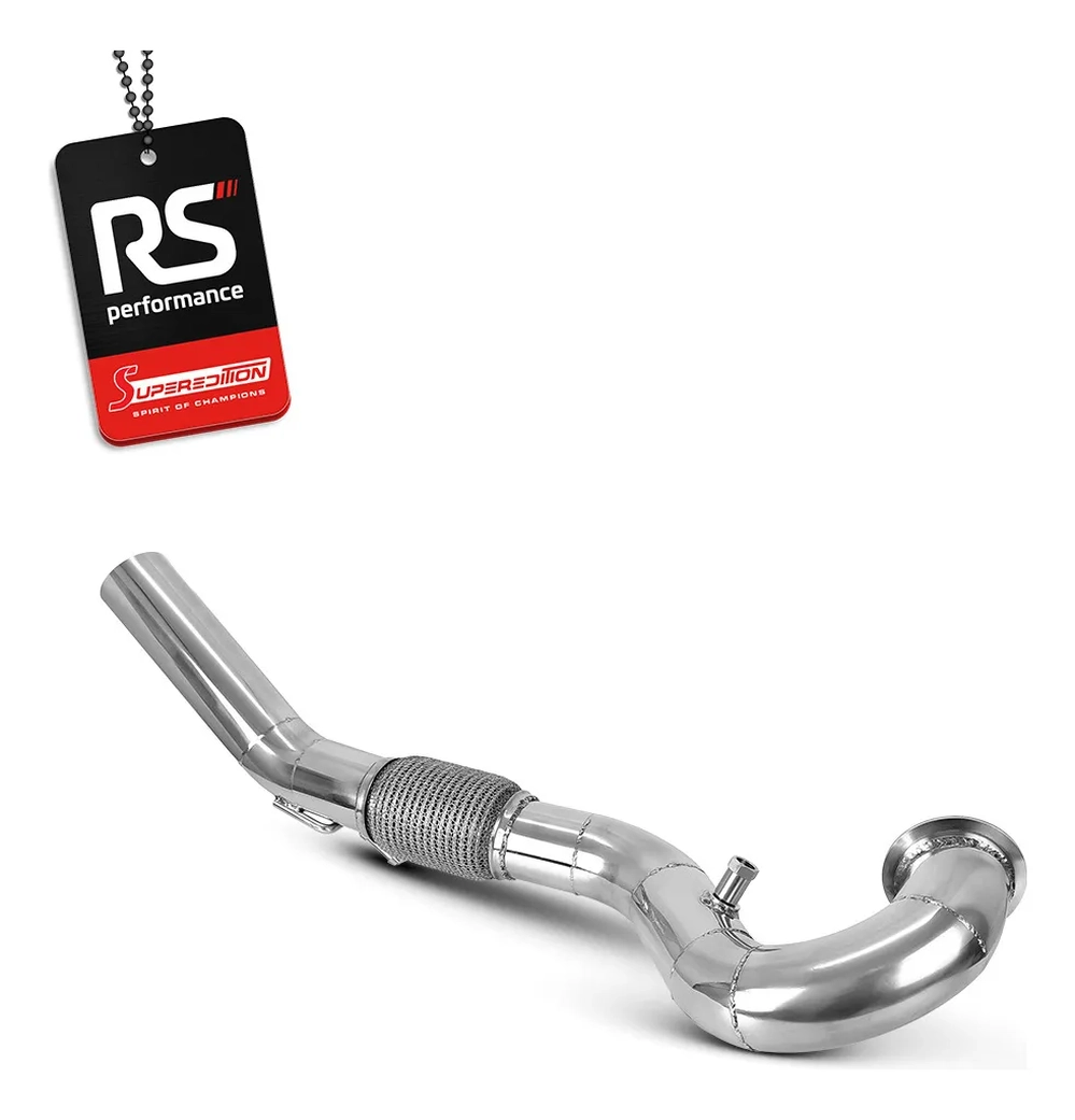 Downpipe Superedition Em Inox Para Tiguan R-line 2.0t 220cv