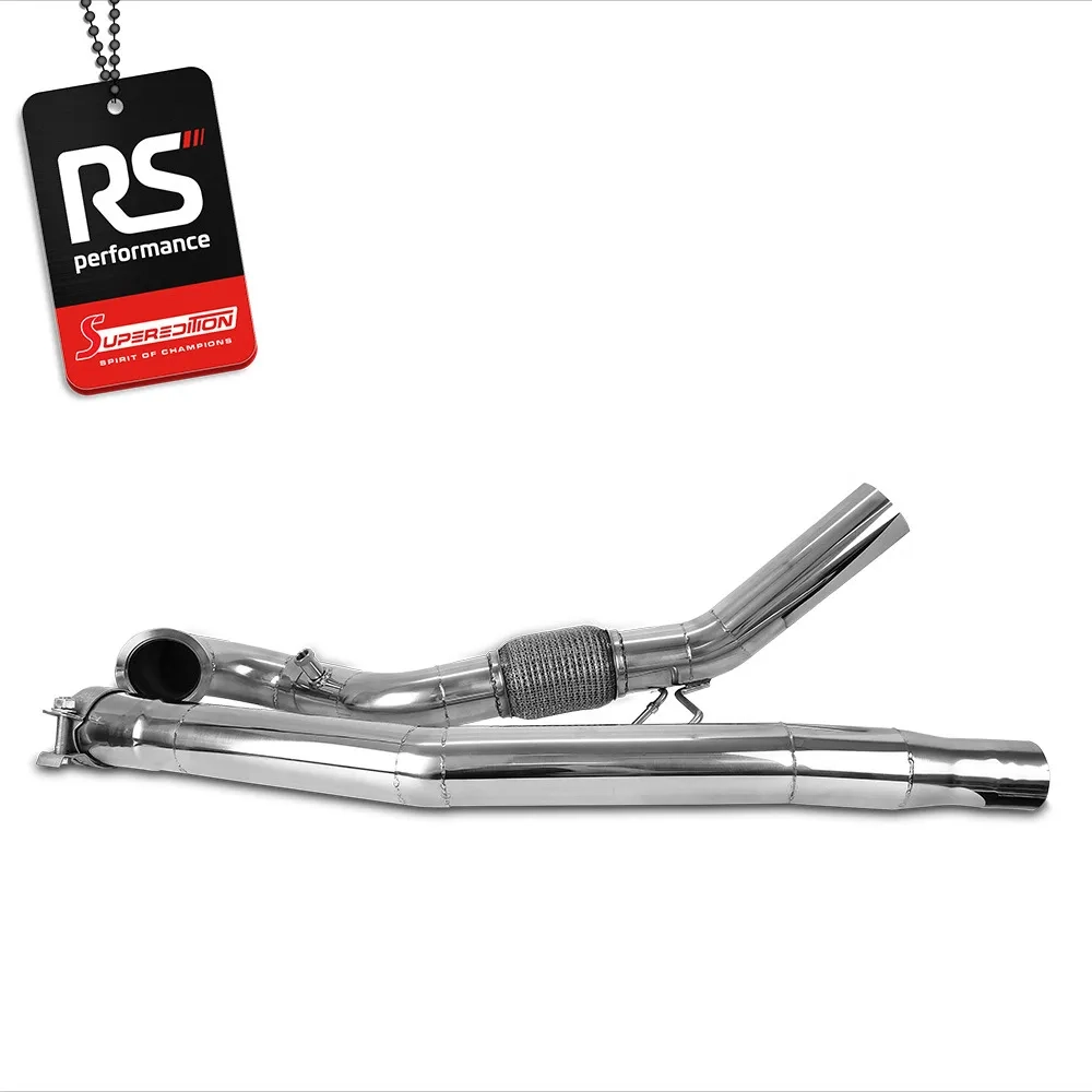 Downpipe Superedition Em Inox Para Tiguan R-line 2.0t 220cv