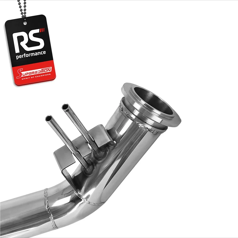 Downpipe Superedition Em Inox P/ Nissan Frontier 2.3t 190cv