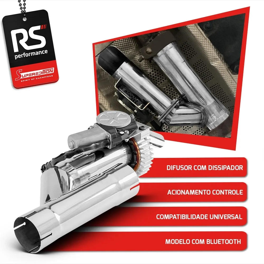 Kit Simples Difusor Dissipador Y 2,5" LJ - COM BLUETOOTH