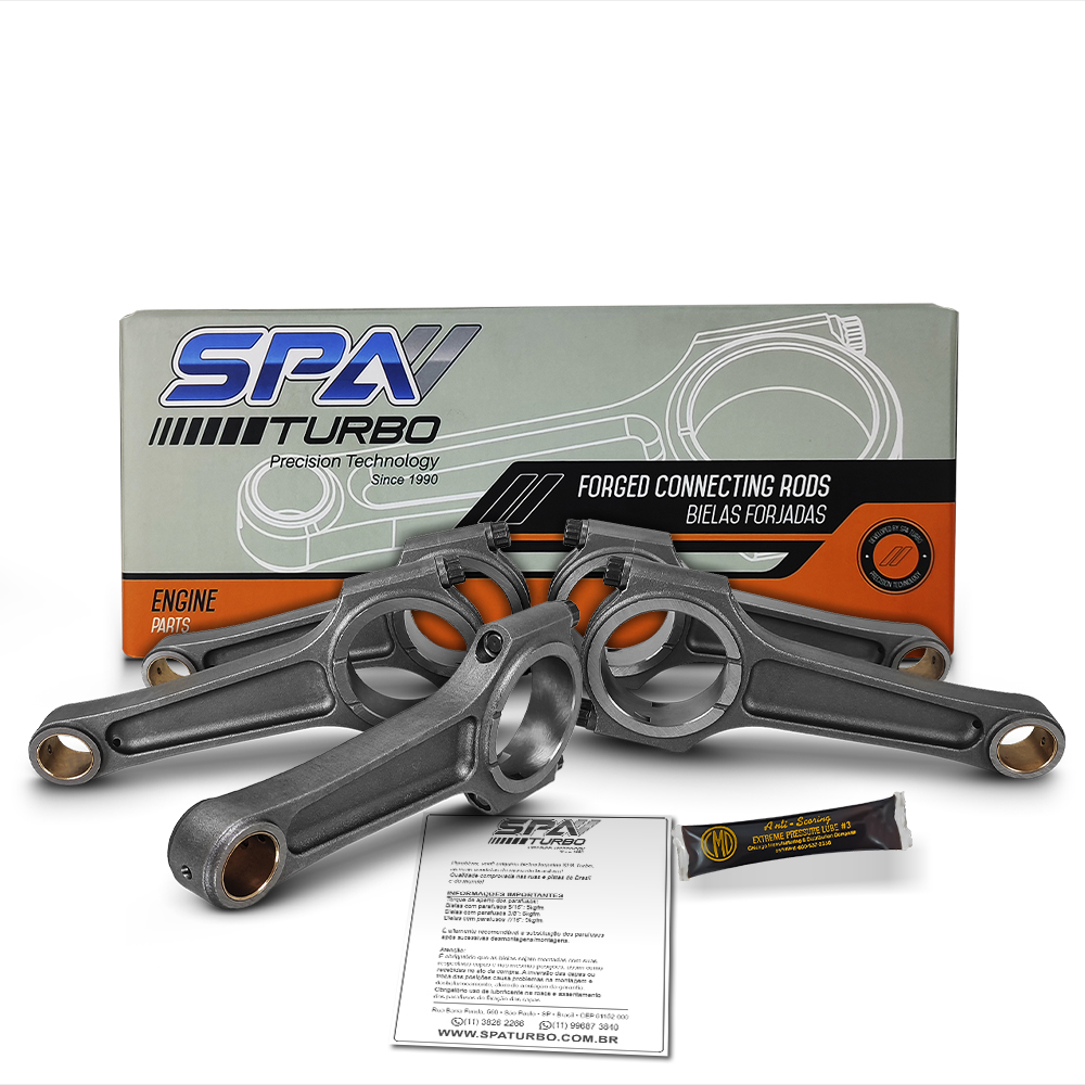 Biela Forjada Super A 145mm Pino 20mm Marea 2.0 20v 700cv