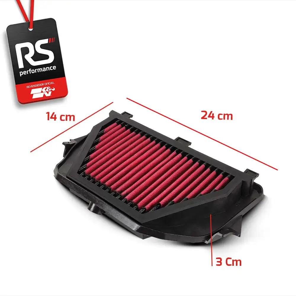 Filtro De Ar Esportivo Inbox K&n Moto Yamaha Yzf R6 Yzfr6