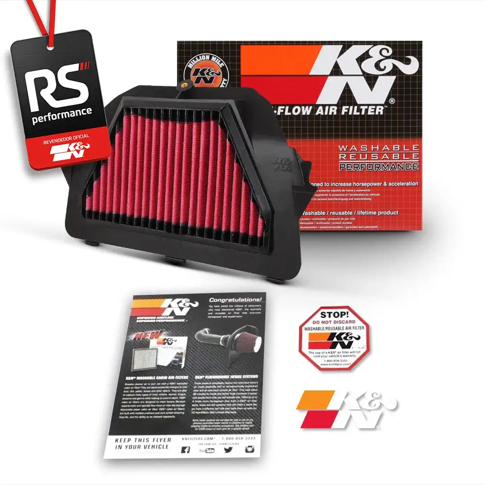 Filtro De Ar Esportivo Inbox K&n Moto Yamaha Yzf R6 Yzfr6