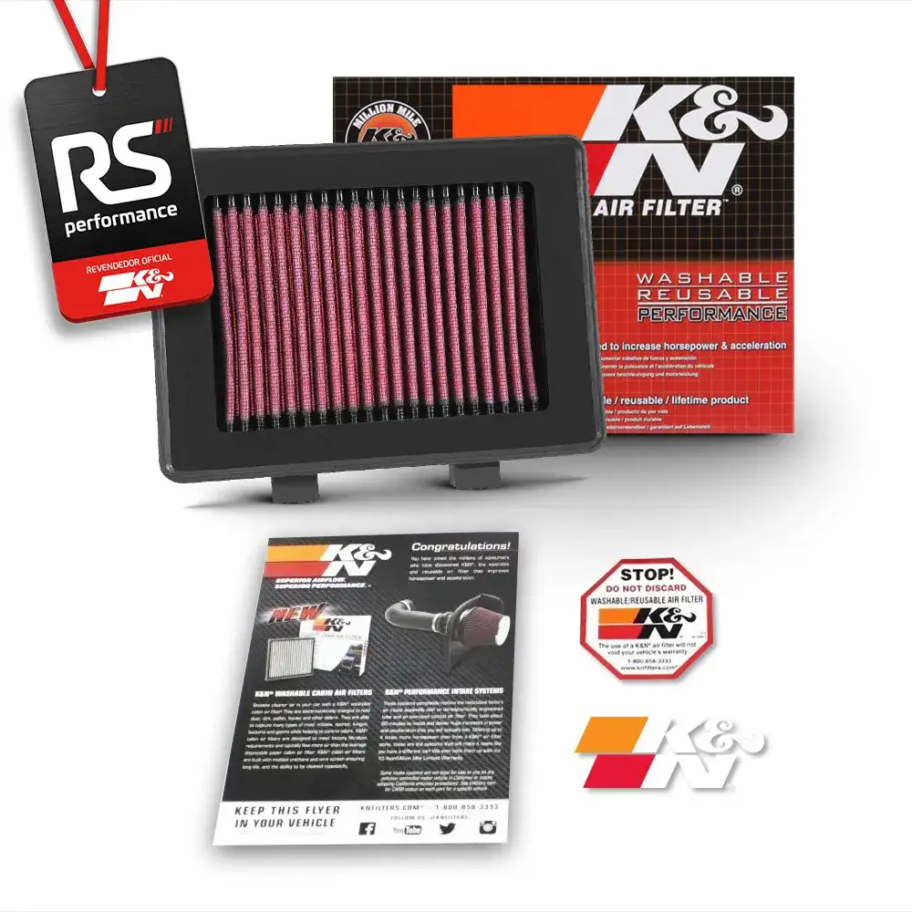 Filtro Ar Esportivo K&n Suzuki Dl1000 V-strom Adventure / Xt