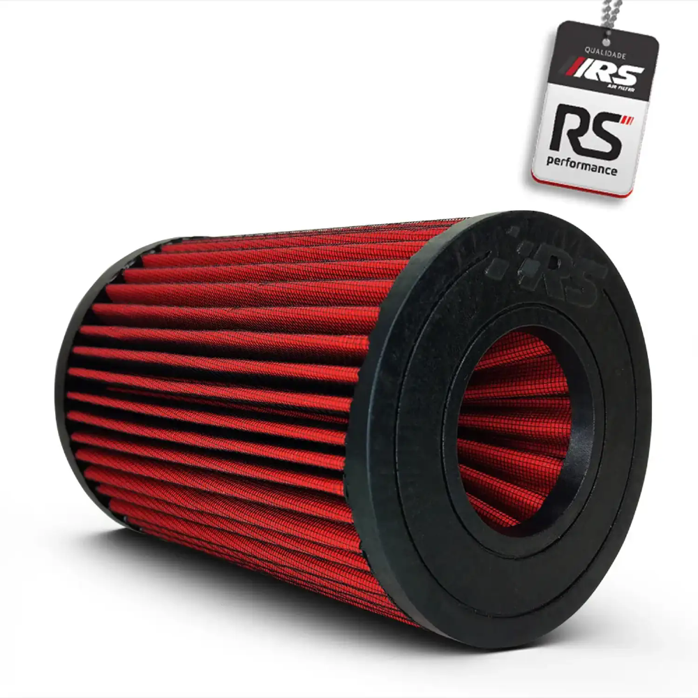Filtro De Ar Esportivo Cone Duplo Fluxo 2,5 Polegadas