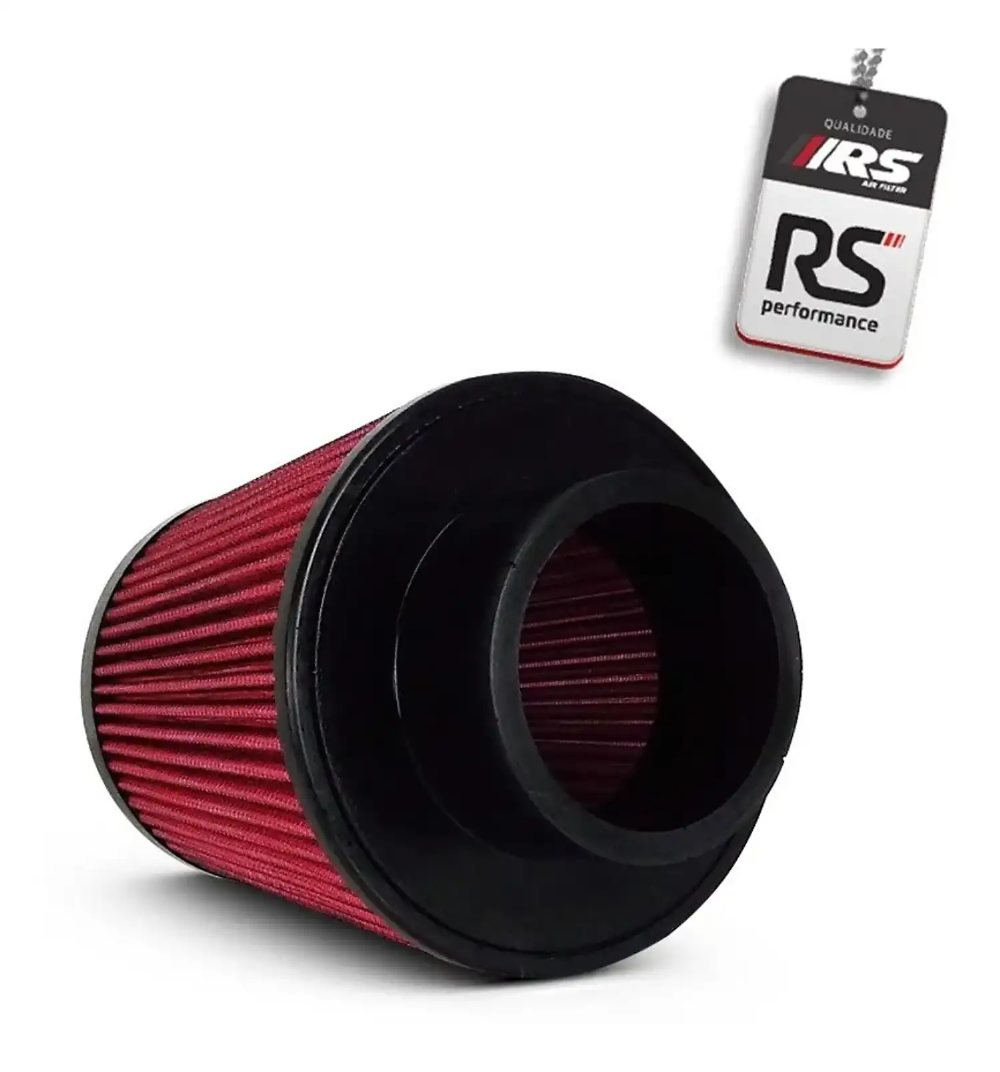 Filtro De Ar Esportivo Duplo Fluxo Rsp 3 X150mm Vermelho