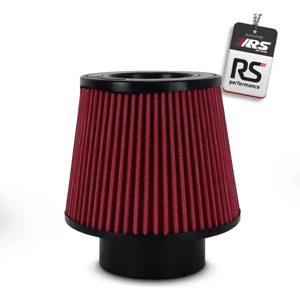 Filtro De Ar Esportivo Duplo Fluxo 3 Polegadas Vermelho